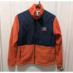 NCAA Florida Gators Columbia Fleece Jacket Women’s S Orange Full Zip